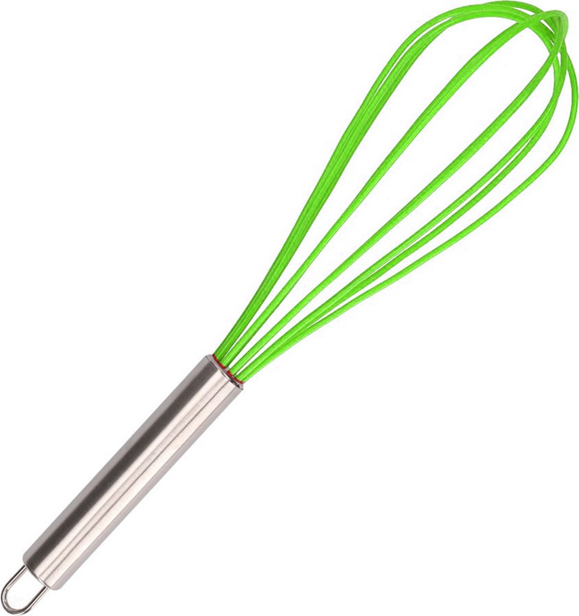 Groene siliconen garde - 30 cm - Keukengerei / keukengereedschap gardes