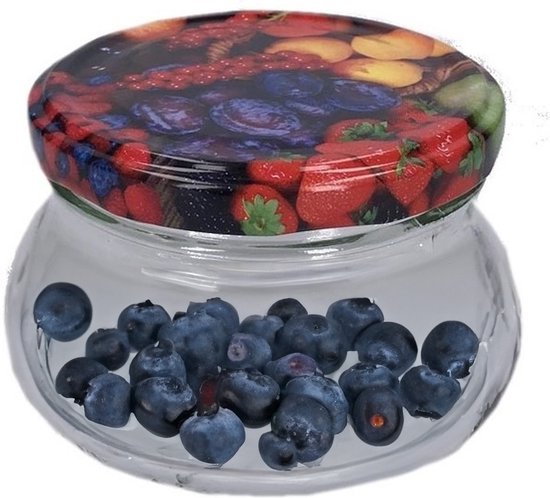 Weckpotten/inmaakpotten - met schroefdeksel - 300 ml - bewaarpotten - Inmaakpotten - Weckpotten