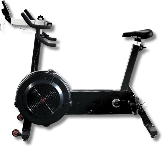 ZIPRO Opvouwbare Hometrainer Fiets met 8 Magnetische Weerstandsniveaus, Hartslagmeting, LCD Monitor en Comfortabel Zadel, Stille Fitnessbike voor Thuis – Fitnessfiets voor Cardio (Future X