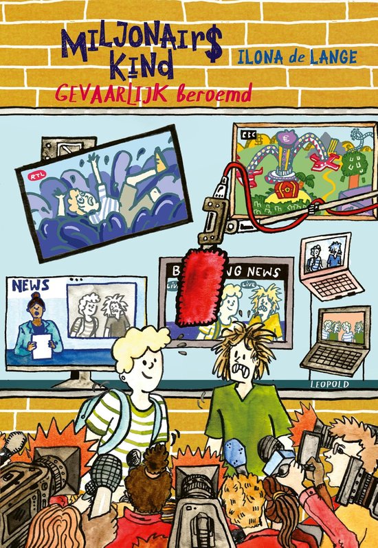Miljonairskind - Gevaarlijk beroemd - cover