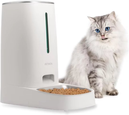 Wan Smart Voerautomaat 4L RVS met WIFI en Voerschema - Wan - €116,40