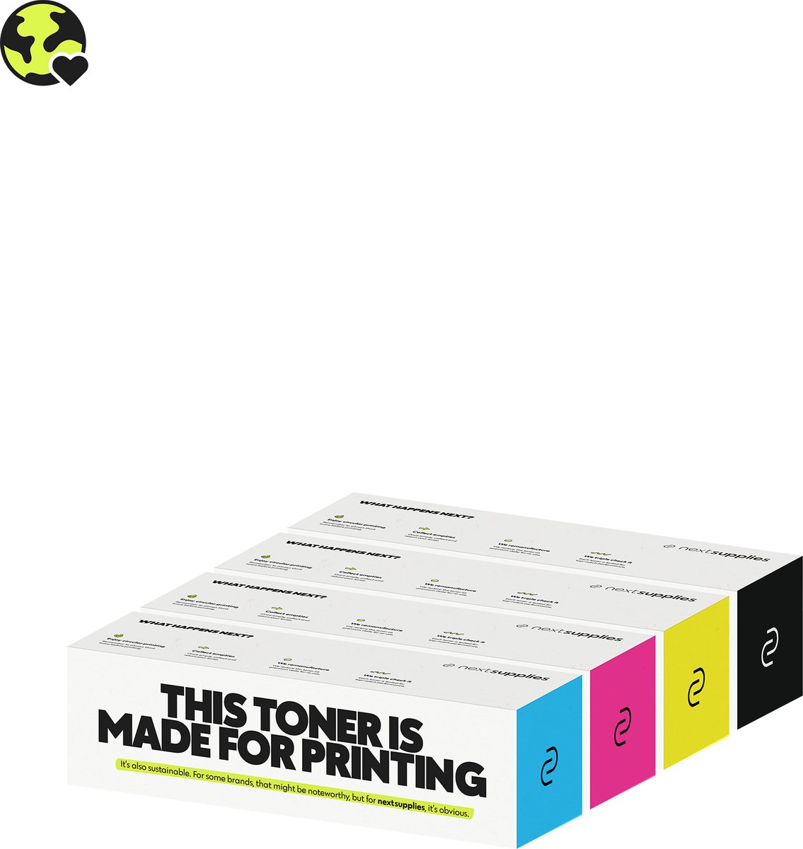 Multipack Brother TN-241 (Zwart/Cyaan/Magenta/Geel). Originele toners, circulair.