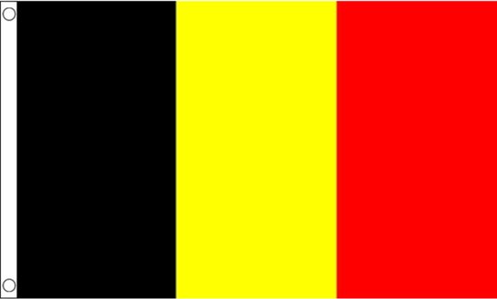 Petit drapeau belge 60 x 90 cm