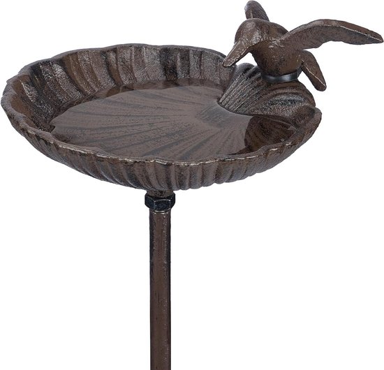 Vogelbad op voet gietijzer - de webshop in badschalen Vogelbad op voet gietijzer - de webshop in badschalen