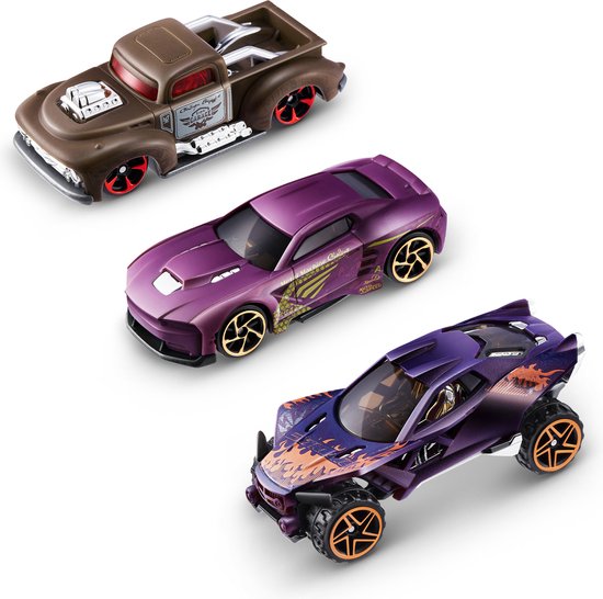 Metal Machines Metal Machine Kleurveranderende die-cast auto 3-pack - 7 cm groot van Merkloos — afbeelding 5