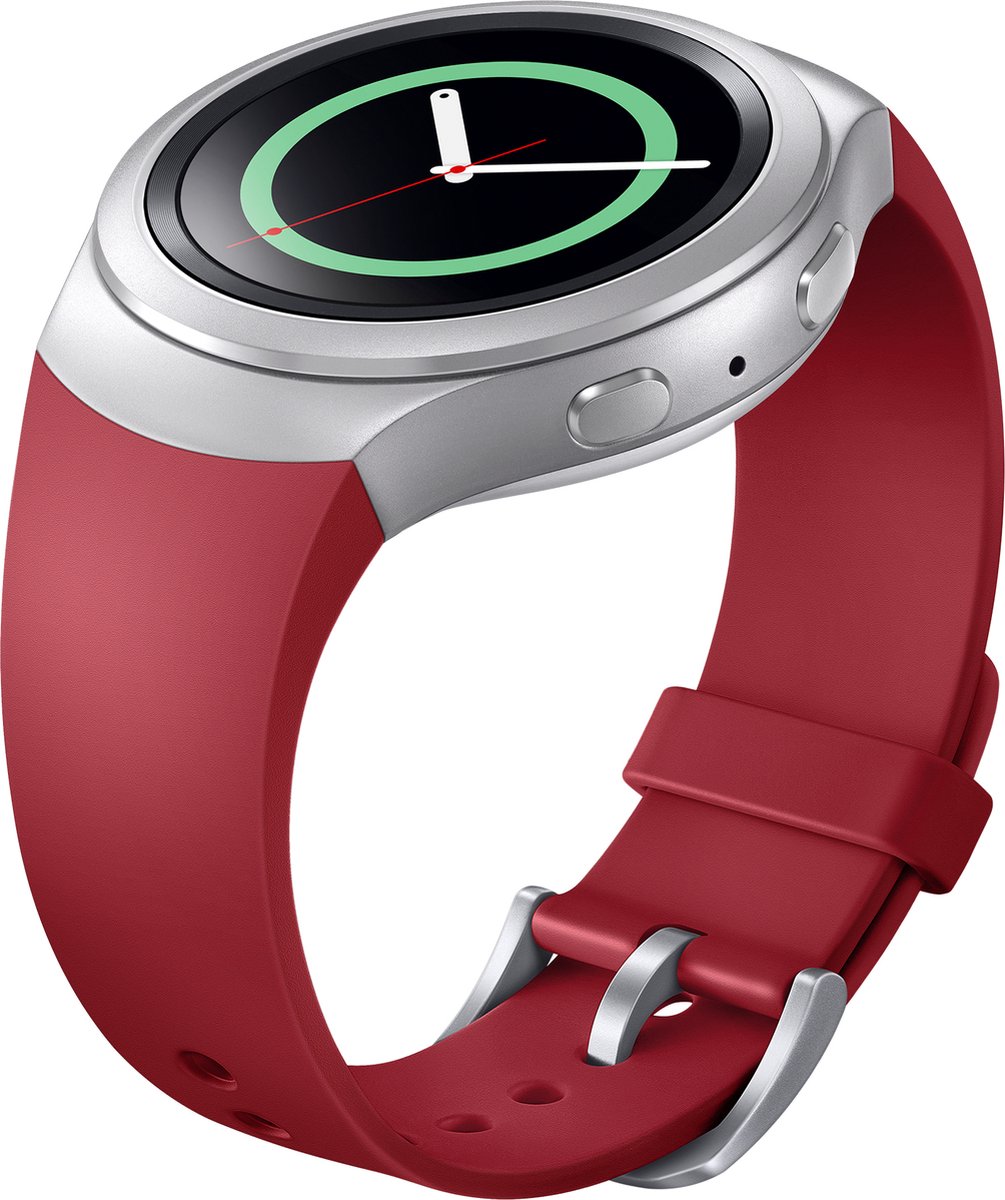 Samsung Siliconen bandje - Samsung Gear S2 - Rood