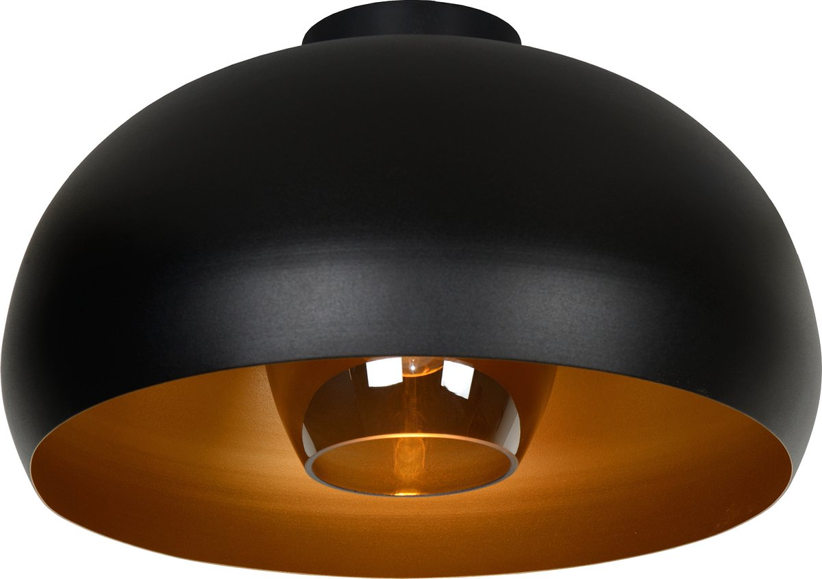 Lucide plafondlamp Sharan zwart Ø38cm E27