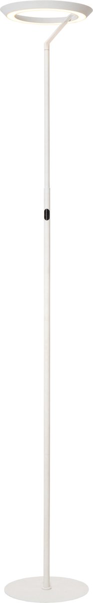 Lucide CELESTE - Vloerlamp - Ø 28 cm - LED Dimb. - 1x21W 2700K - Wit