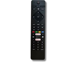 Afstandsbediening geschikt voor Alle Philips Smart TV - Ambilight - OLED - Android - PUS