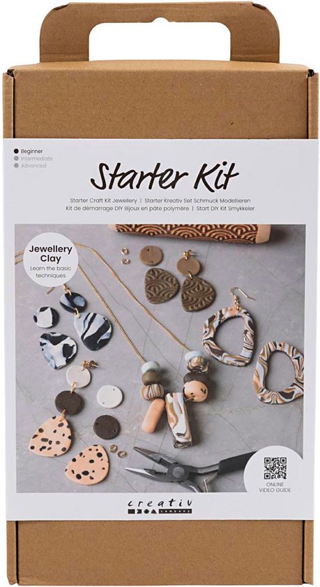 Foto: Creativ company starter hobbyset sieraden klei