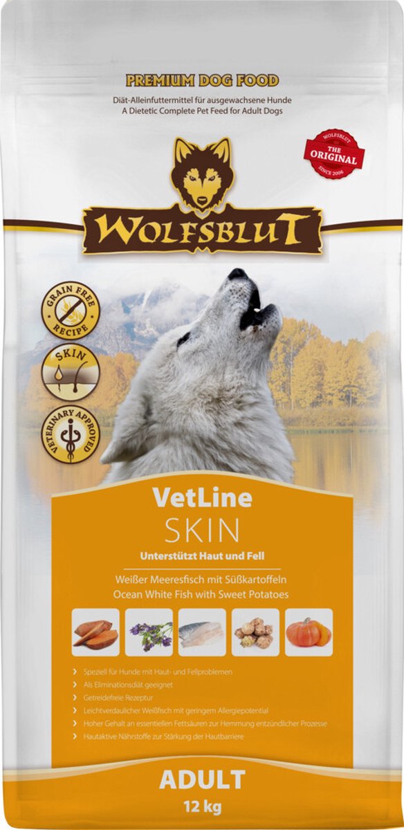 Wolfsblut Wolfsblut VetLine Skin 12 kg