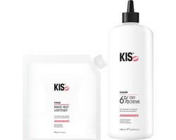 KIS Magic Mud Lightener 500gr + OxyCream 6% 1000ml
