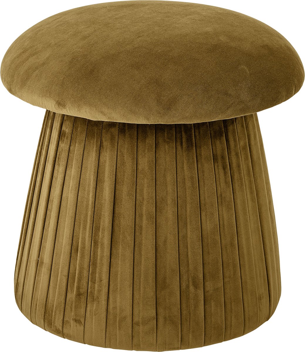 Roberta Poef - Bruin - Polyester