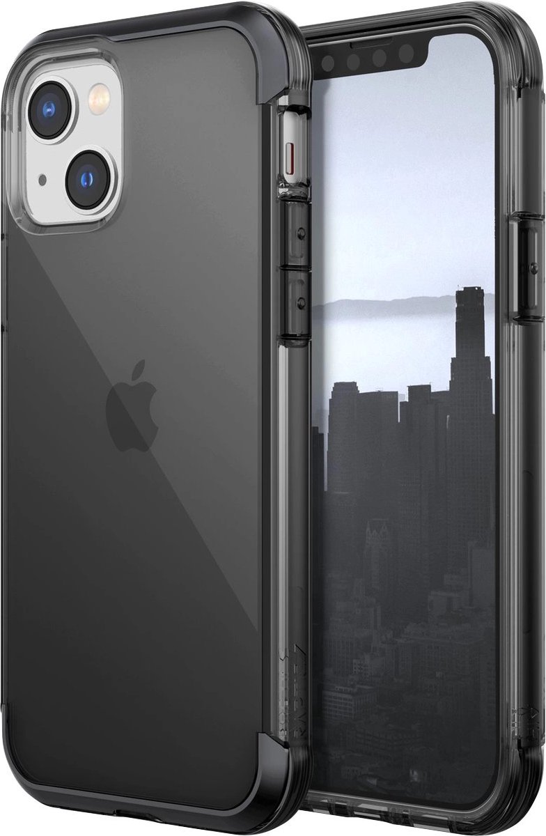 Raptic - X-Doria - Air Case voor iPhone - 14 - Plus, - gepantserde - cover, - grijs