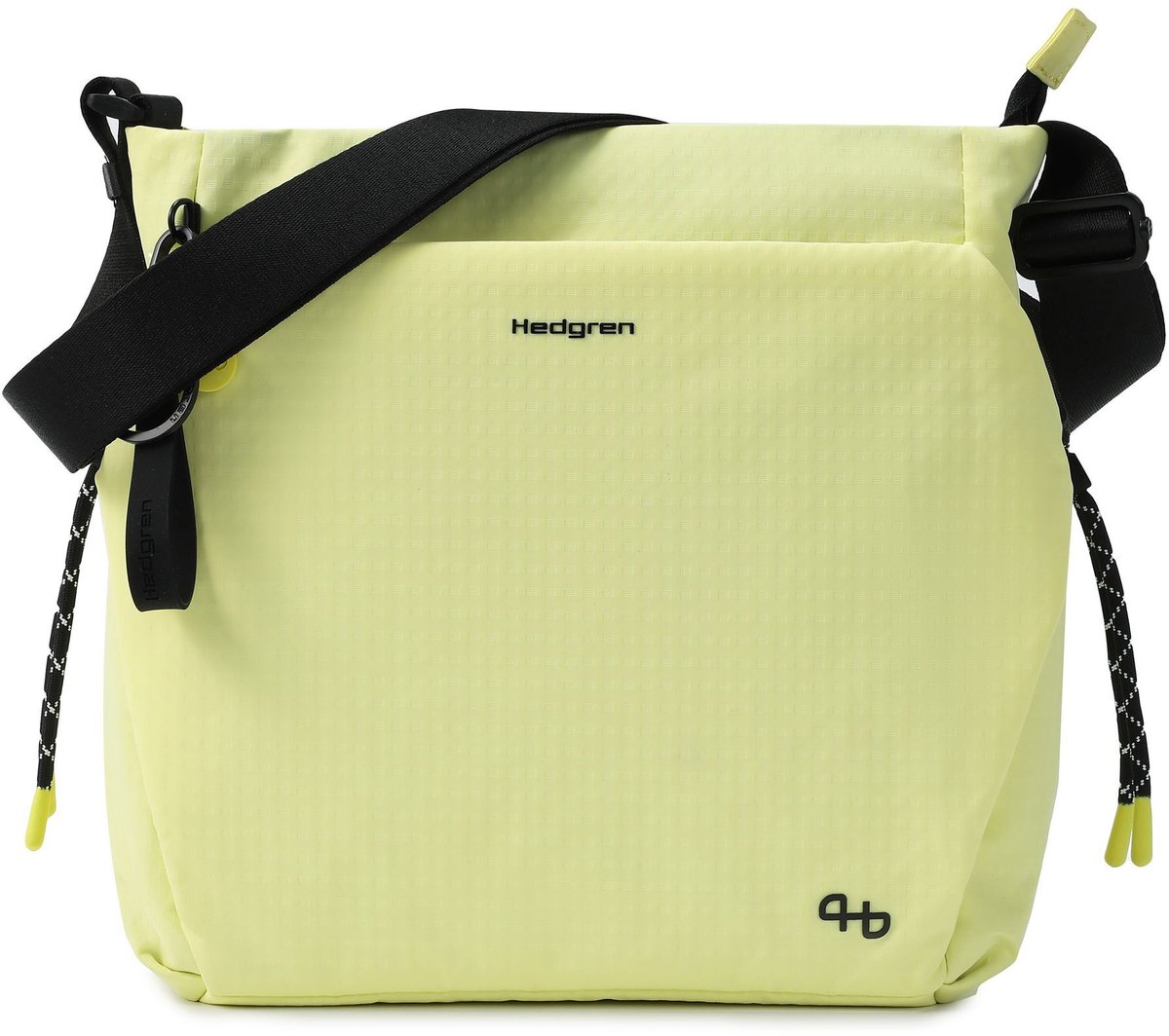 Hedgren schoudertas Makoto Crossover Square Bag Charlock Yellow neongeel