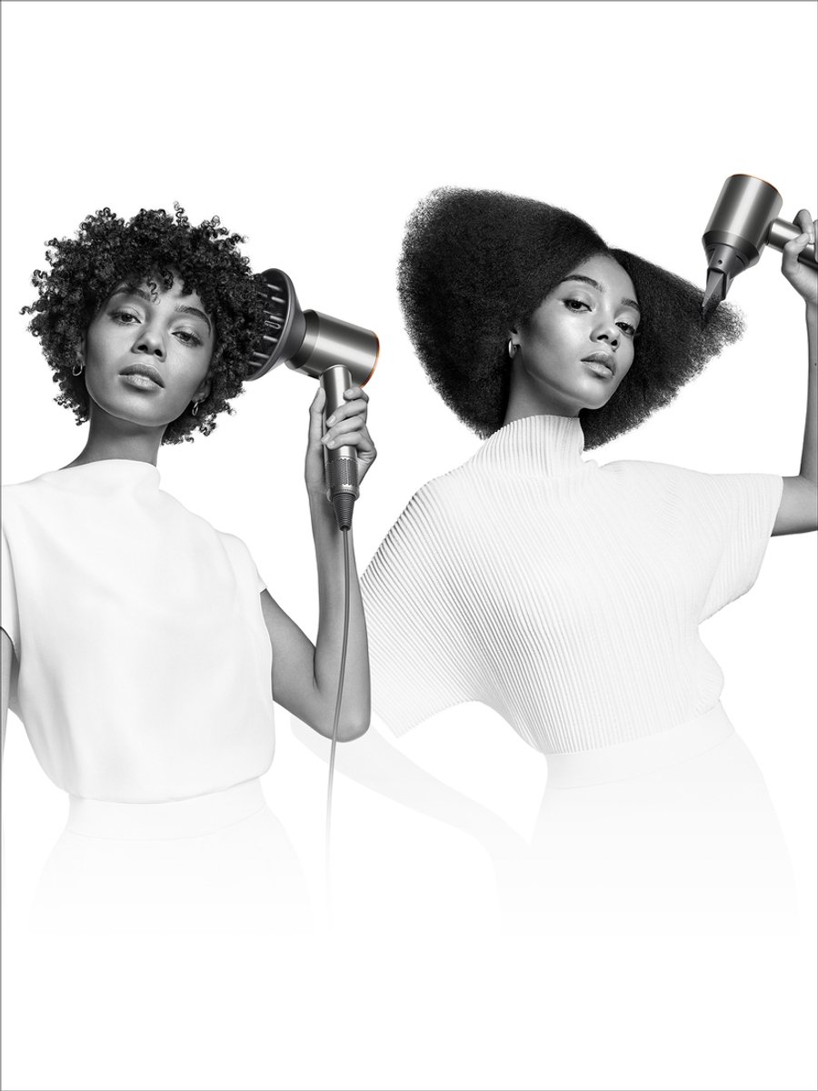 Dyson Supersonic Curly+Coily met 3 opzetstukken thumbnail 4