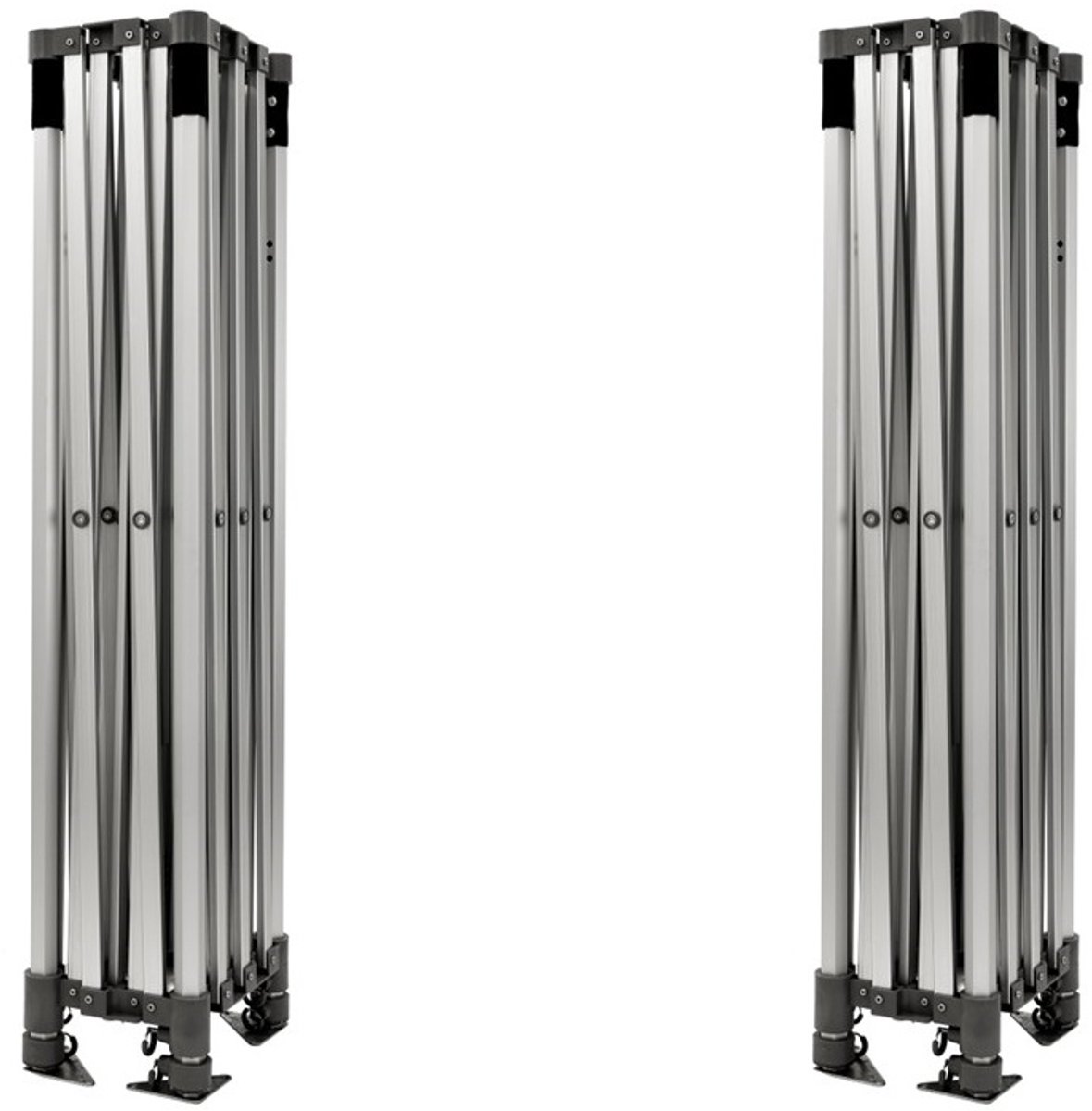 4,5x6 GO-UP40-PVC Easy Up aluminium zwart