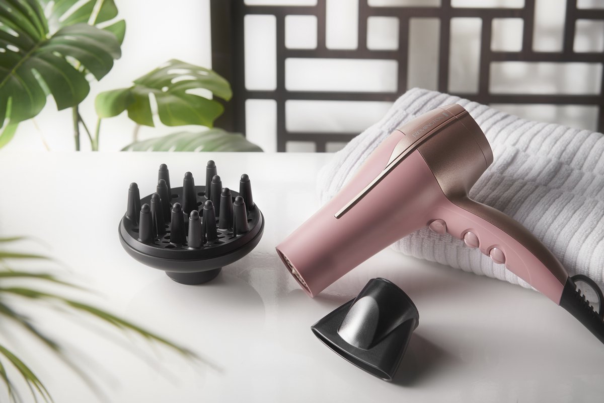 Remington D5901 Coconut Smooth Föhn met Keramische - afbeelding 2