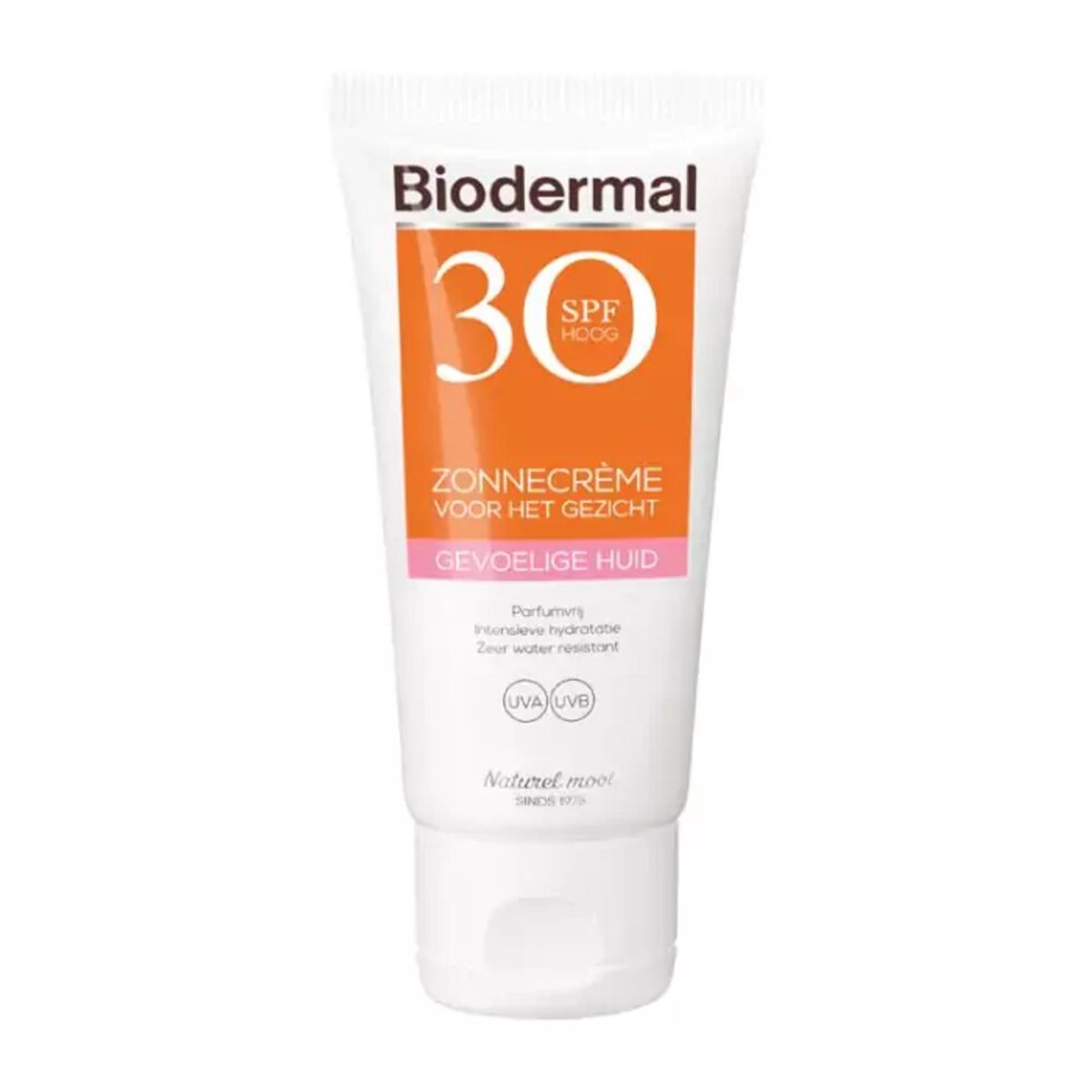 Biodermal Zonnecreme Gezicht Gevoelige Huid SPF30 - 3 x 50 ml - Voordeelverpakking