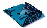 Bol.com PHLOX Strandlaken - 100% katoen - 1 zijde velour - 90x160 - dolphin aanbieding