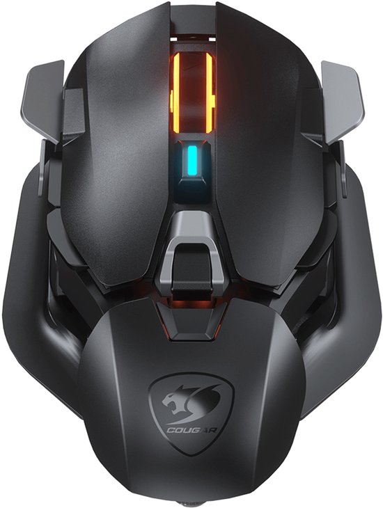 Cougar Dualblader Volledig aanpasbare gaming muis met tweehandige ergonomie