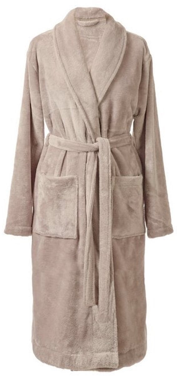 Mya Badjas Nougat | M | Beige / Bruin | Polyester
