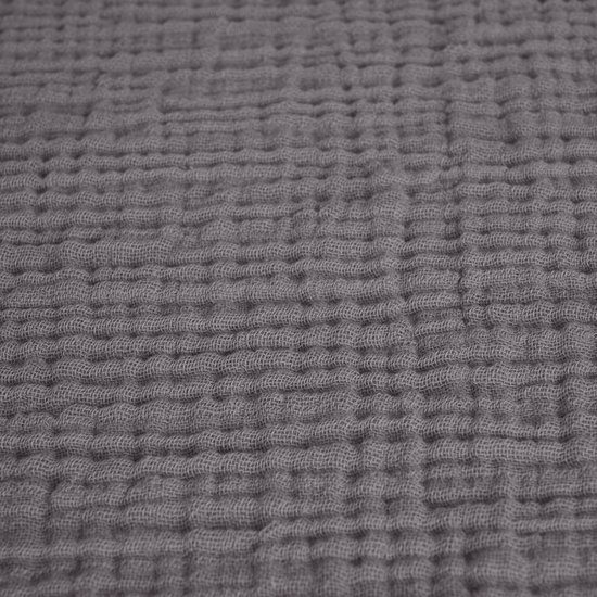 Laleni Hydrofiele Doeken - 100% Katoen - Mousseline - 70x70cm - Antraciet - Set van 10 van Merkloos — afbeelding 5