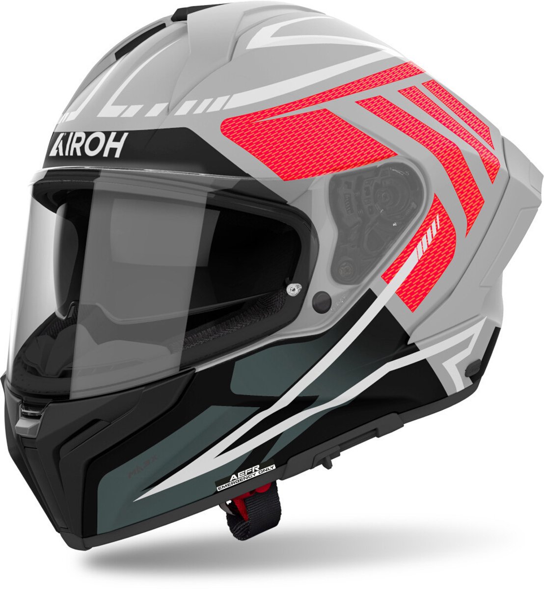 Airoh Matryx Rider Rood Mat Integraalhelm - Helm