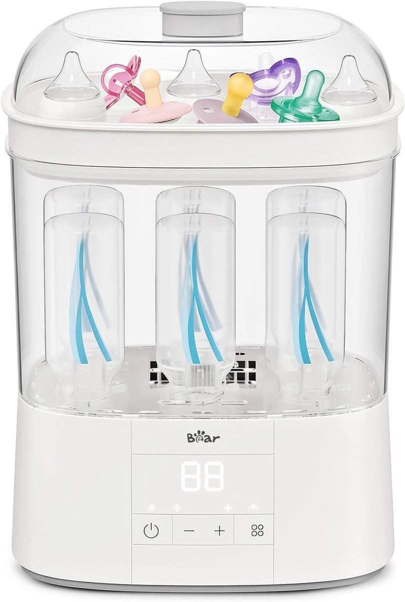 Image of 4-in-1 Sterilisator voor Babyflessen en Accessoires met Droogfunctie