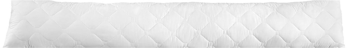 GTB® Lang Kussen voor Zijslapers - Lichaamskussen - Lang Kussen - Wit - 200cm x 40cm x 1cm