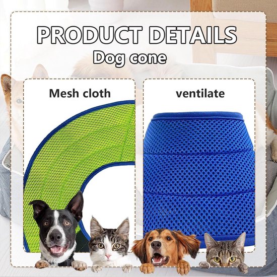 Beschermkraag voor honden en katten