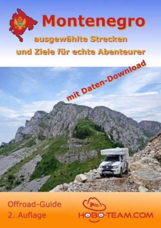 Montenegro Offroad-Guide 4x4-Tourenbuch - cover