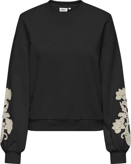 Only Brooklyn Embroidery Box Sweater Dames - Maat L