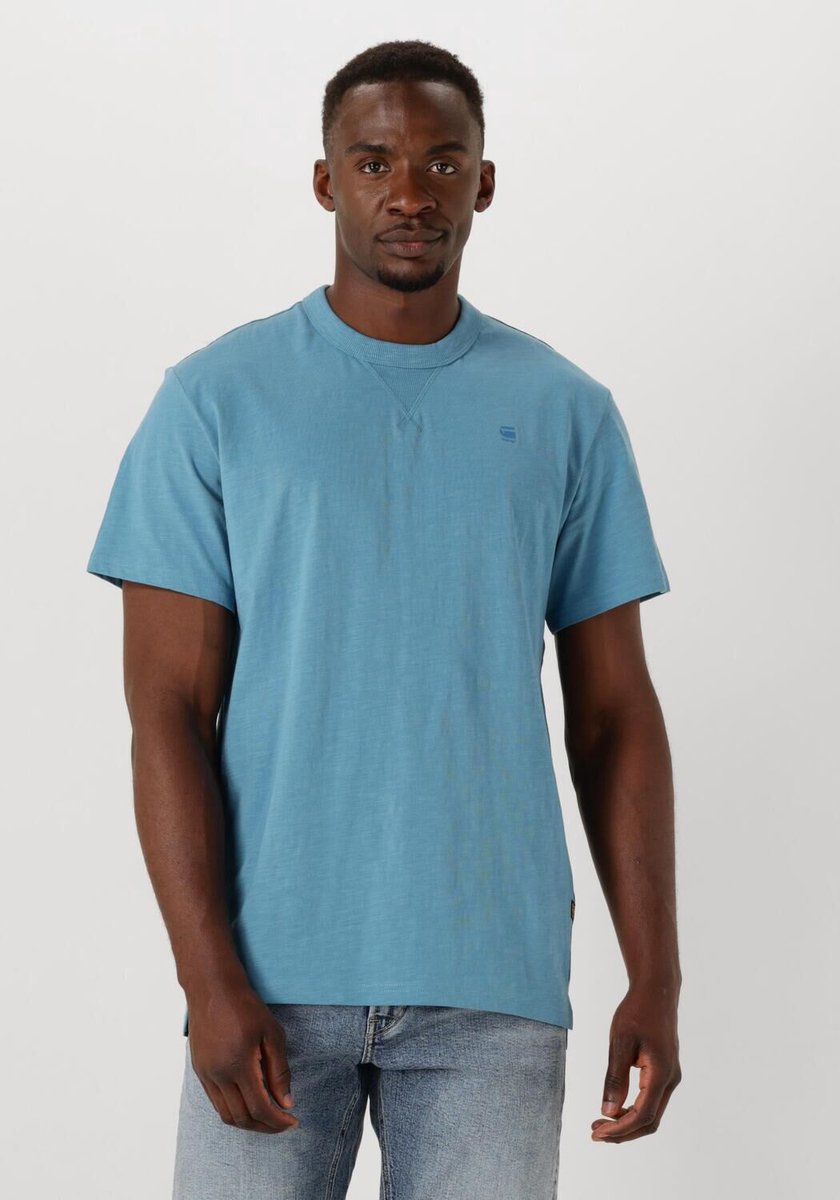 G-Star Raw Nifous R T Polo’s & T-shirts Heren Polo shirt Blauw