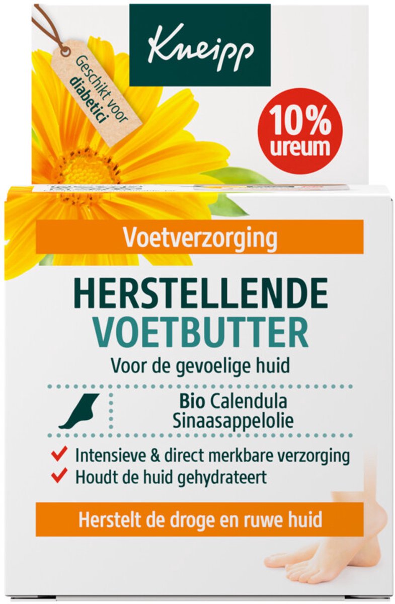 6x Kneipp Foot Care Voetbutter Calendula 100 ml
