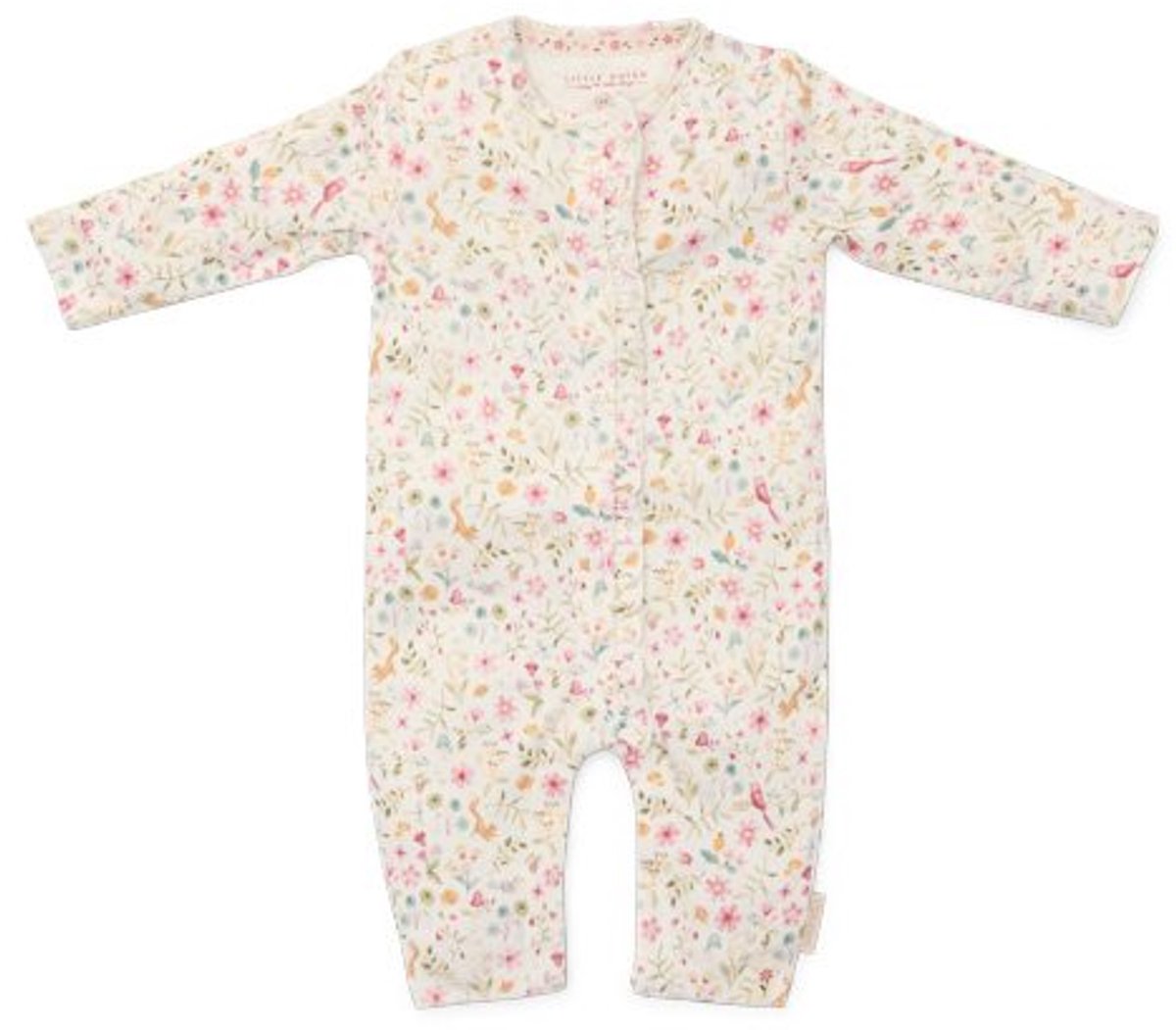 Little Dutch Boxpak - Maat 44 - Boxpakje Meisjes - Wit - Fairy Garden Newborn