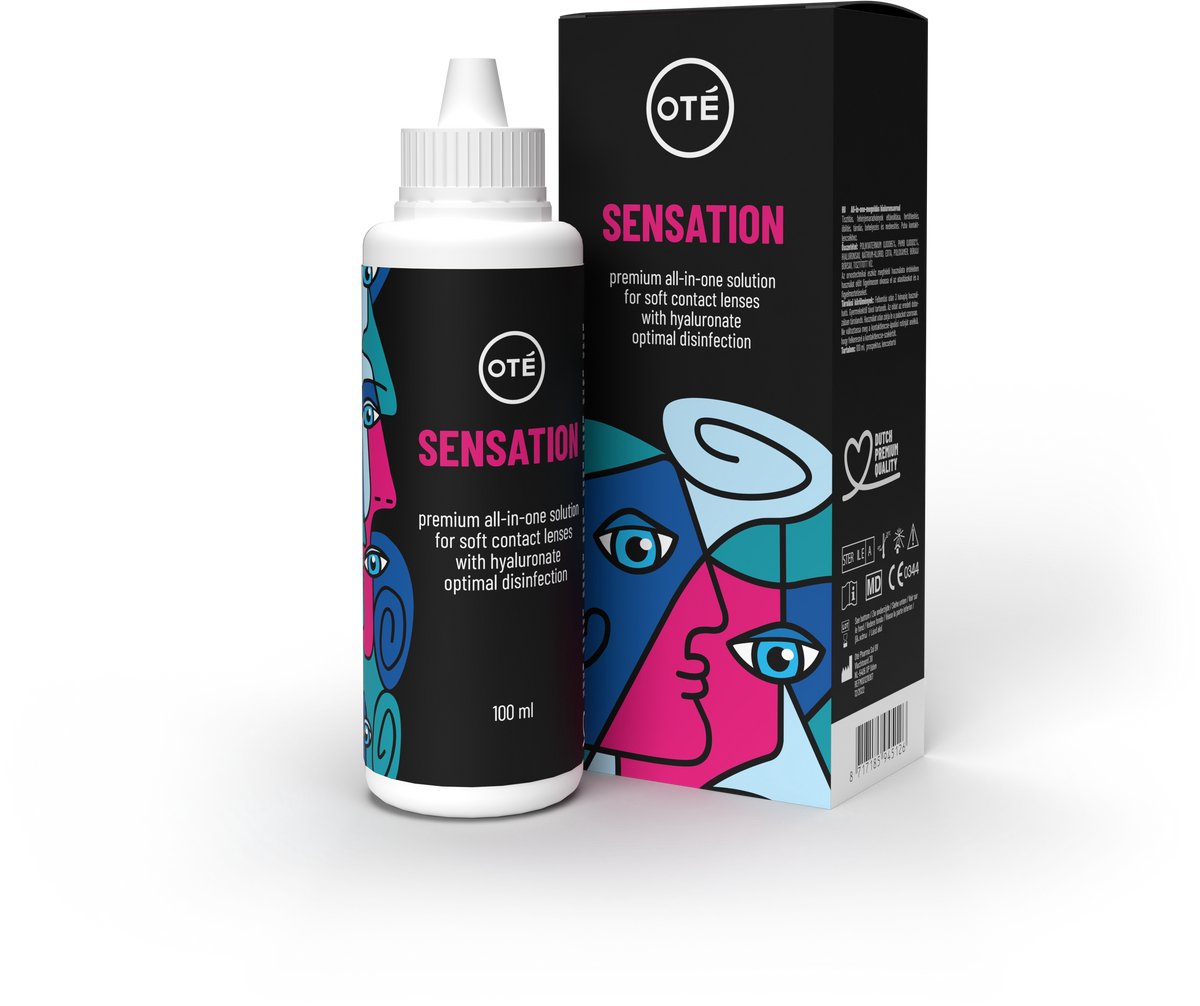 Goedkoopste Oté Sensation All-in-one 1 x 360 ml lenshouder - Lenzenvloeistof