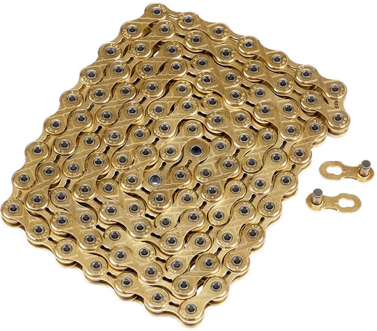 Ketting single speed KMC X101 Silver 112 schakels - zilver — afbeelding 2
