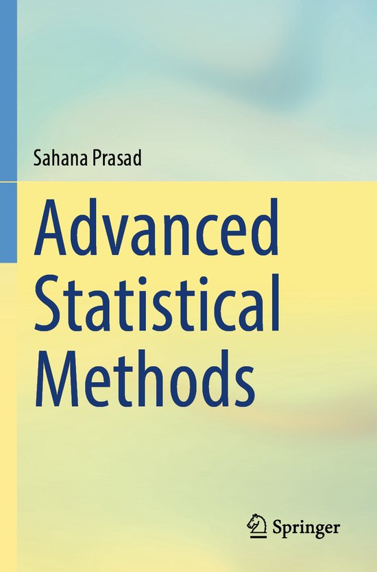 Advanced Statistical Methods | 9789819972593 | Sahana Prasad | Boeken | bol