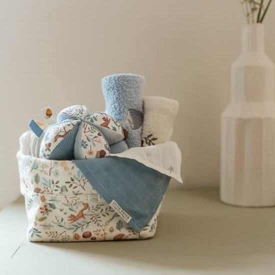 Little Dutch Forest Friends Forest Treasures - Multipack - set van 3 monddoekjes hydrofiel - 25 x 25 cm van Little Dutch — afbeelding 2