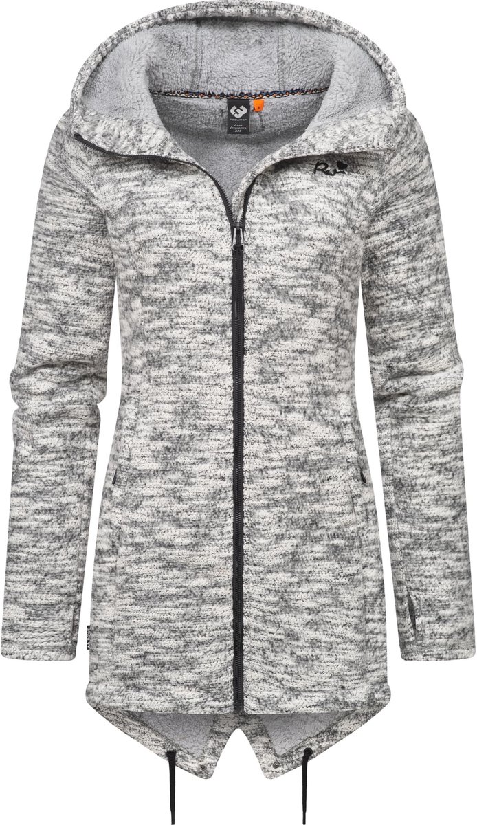 Ragwear Dames Vest met capuchon Wingi Melange