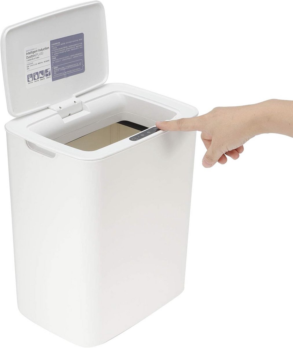 Automatische Sensor Mini Prullenbak voor Kantoor en Thuis - Infrarood Inductie Vuilnisbak