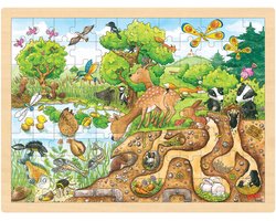 foto van Goki Puzzel Natuur, 96st.
