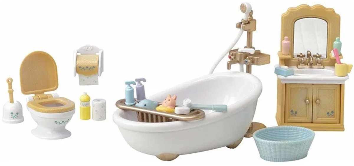Sylvanian Families 5286 badkamerset-poppenhuisinrichting — afbeelding 19