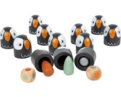 Small Foot - Houten Memospel Pinguin, 26dlg. spelregels