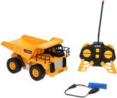 RC Bestuurbare Constructietruck met Kiepwagen 1:24