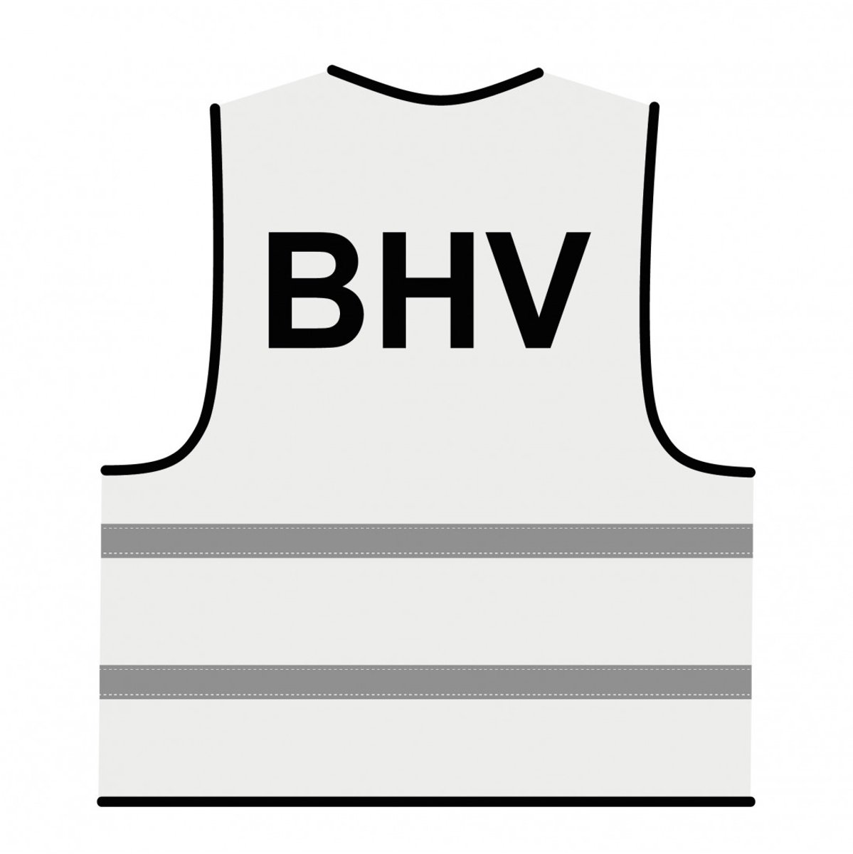 BHV hesje wit