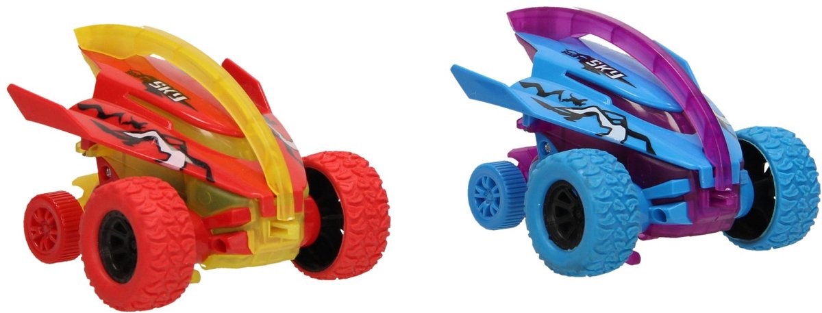 Stuntauto Vlam, Set van 2