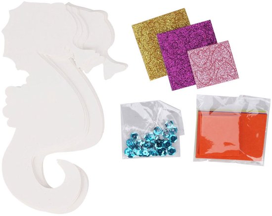 Maak je Eigen Glitter Designkaart, Set 8 Kaarten | bol