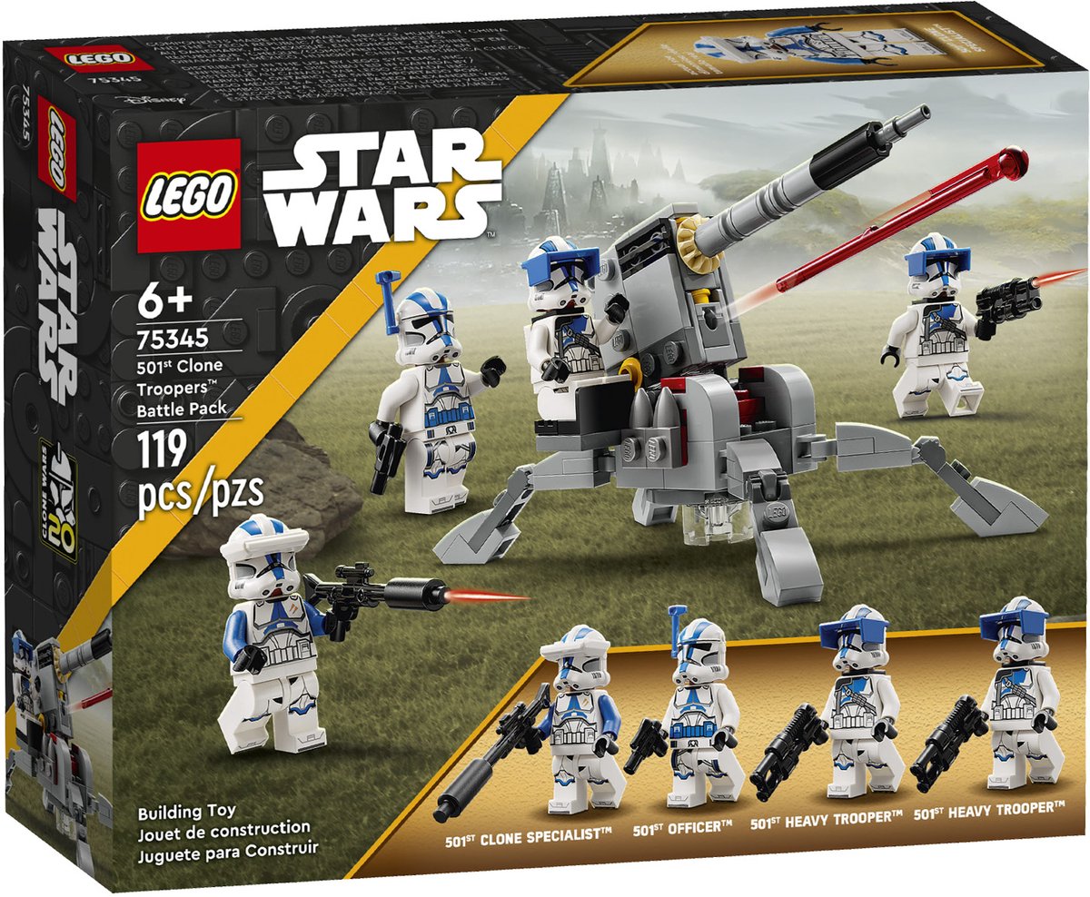 LEGO Star Wars - 501st Clone Troopers Battle Pack Constructiespeelgoed thumbnail 3